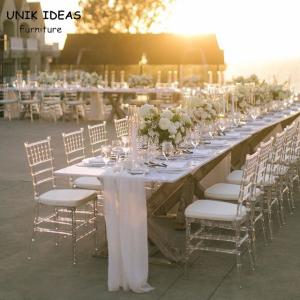 Quality Couple Wedding Banquet Chairs With Cushion Stacked Disassembly 40x40x92cm wholesale