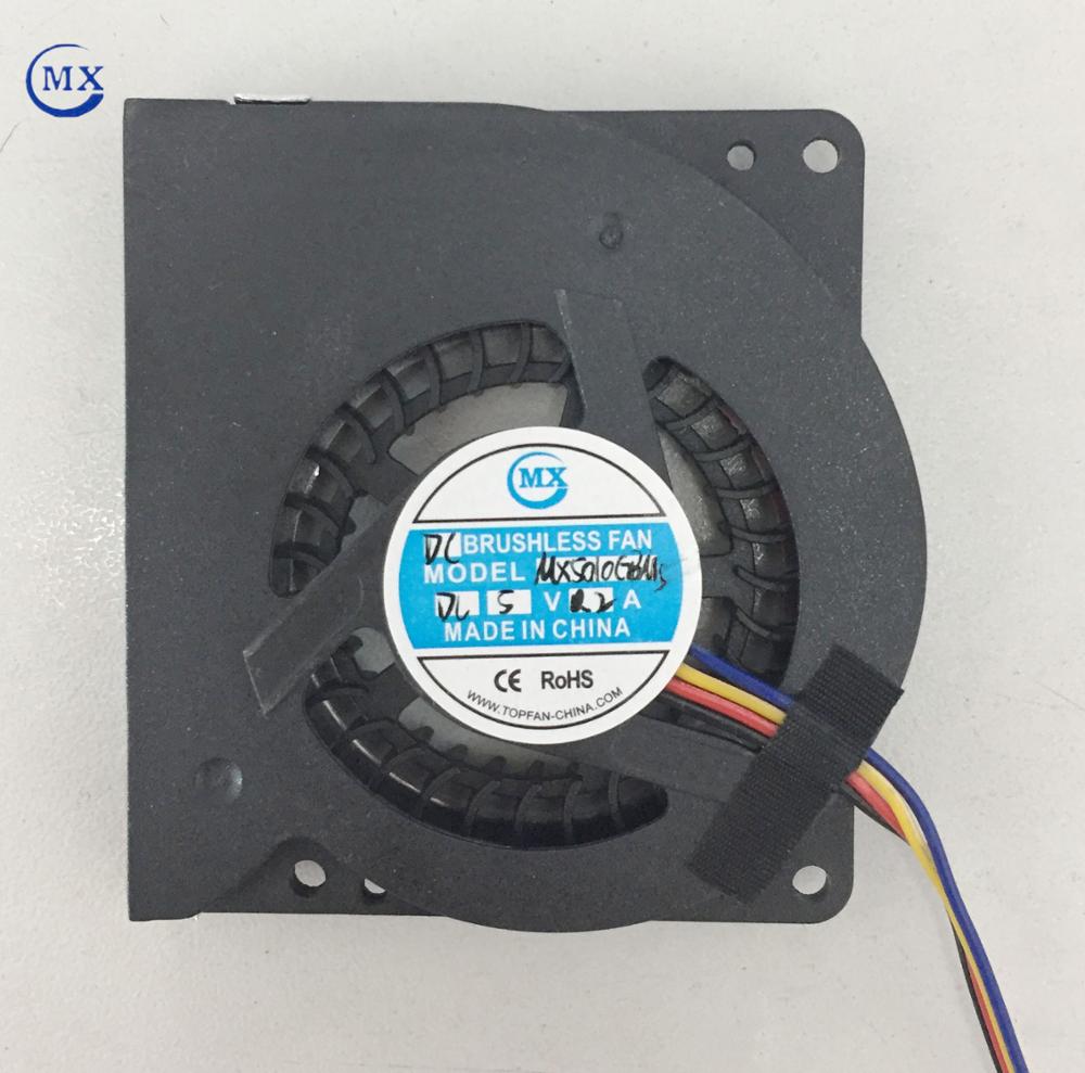 50Mm X 10mm 1.96 inch small blower fan for electronic equipment , Ball Bearing