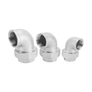Quality Customized Support ODM Stainless Steel Gas Union Female Thread 90 Degree Union Elbow wholesale