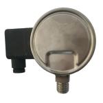 Liquid 9 Kg Per CM2 4 Inch 10cm Electric Contact Pressure Gauges 3/8'' NPT