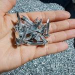 Fluted Magnet Grooved Shank Concrete Nails Hardened Steel Material