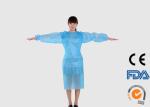 Green Color Disposable Surgical Gown WITH PP Coated PE Material