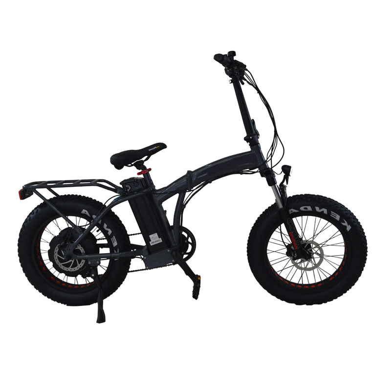 20 inch Snow Fat Tire Electric Bike with 26''*4.8 Tire Width and Charging Time 3 Hours
