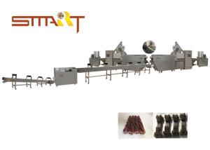 Quality Automatic Stainless Steel Single Screw Food Extruder For Dog Chew Snacks Making wholesale