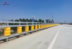 Wholesale Safety Rolling Guardrail Yellow EVA Roller Barrier Highway Traffic