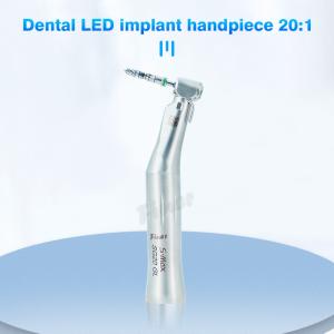 Quality Reduction Contra Angle E-Generator Led Light 20/1 Dental Implant Handpiece wholesale