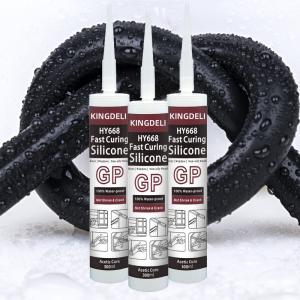 Quality Universal Fast Cure Acetic Silicone Sealant For Door Glaziery Multipurpose wholesale