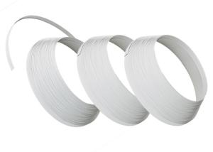 Quality Pearl White Color Making J Shape Plastic Trim Cap Waterproof 2.0 CM Shopping Mall Usage wholesale