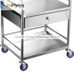 Hospital Medical Instrument Trolley , 201 Stainless Steel Surgical Trolley