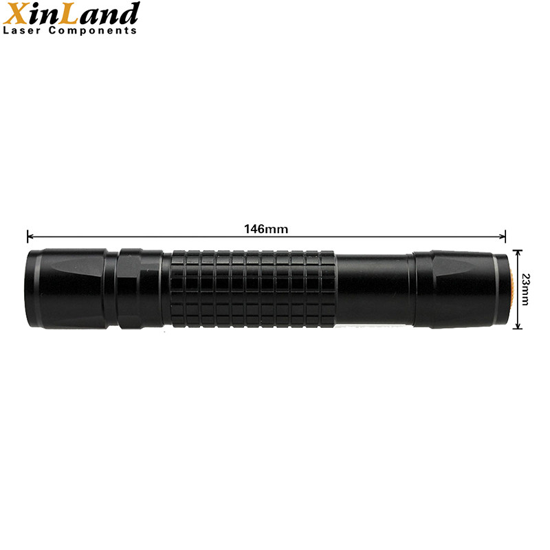 405-650nm Handheld Laser Pointer Pen Adjustable Focus Powerful Wireless Presenter