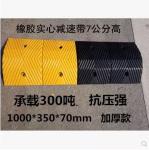 High quality 1meter speed bumps parity rubber speed humps