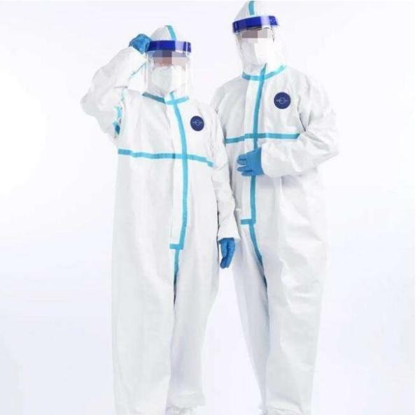 Health / Household Full Body Disposable Coveralls , White Medical Disposable