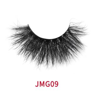 Quality Real 3D Siberian Mink Eyelashes , 15mm Fluffy Dramatic Lashes wholesale