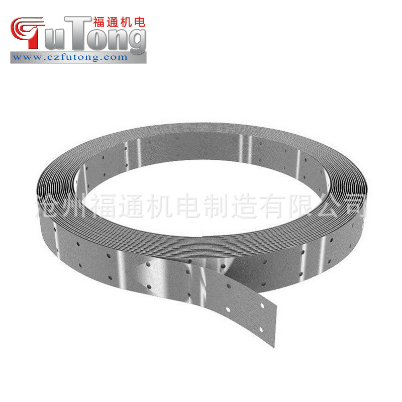 Galvanized Perforated Metal Strap Tie, Strap Brace Steel Coil Strapping 1.18 Inch Width Commercial Strapping, 20 Gauge Utility Strap, Heavy-Duty for