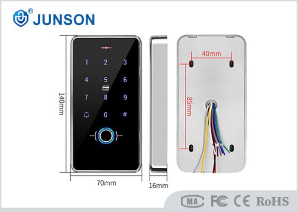 Cheap Waterproof Fingerprint Access Controller Support RFID Password for sale