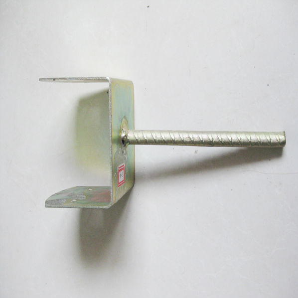 Customized Metal Brackets for Securely Anchoring Concrete Wood Post Installation