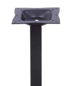 Quality Metal Table legs Eco Friendly Black Wrought Iron Coffee Table Base Steady For Bistro wholesale