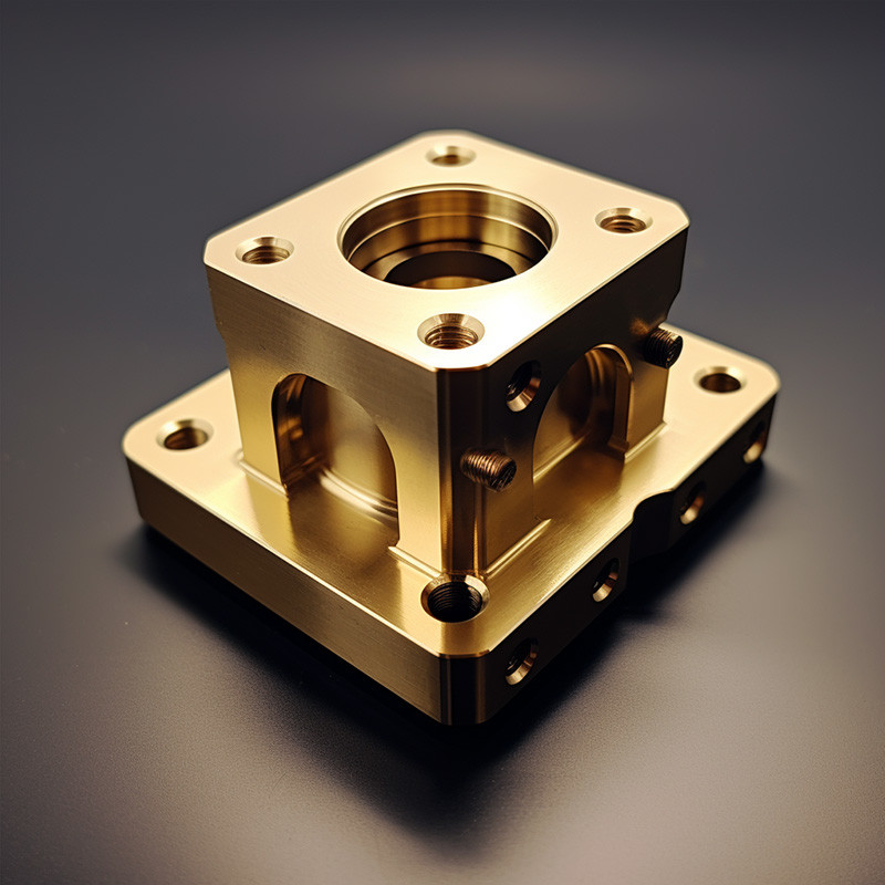 Custom Brass Machined Parts Milling Metal Machining Part CNC Part Manufacturer