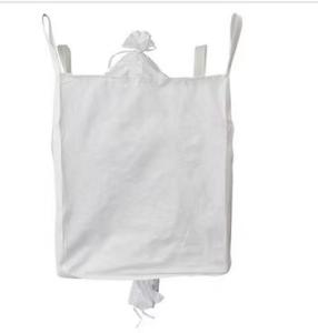 Quality 1000kg Loading Weight Jumbo Bag with Cross Corner Loop and Top White Skirt wholesale