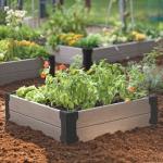 DIY Project 2.27kg Raised Garden Bed 4 Pcs Corner Brackets for Space-saving
