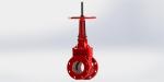 Class 125/150 Pressure UL FM Gate Valve Handwheel Operation Fusion Bonded Epoxy