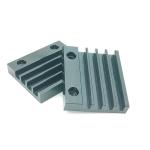 Customized Sheet Metal Steel Stamping Parts with Black Powder Coating Surface