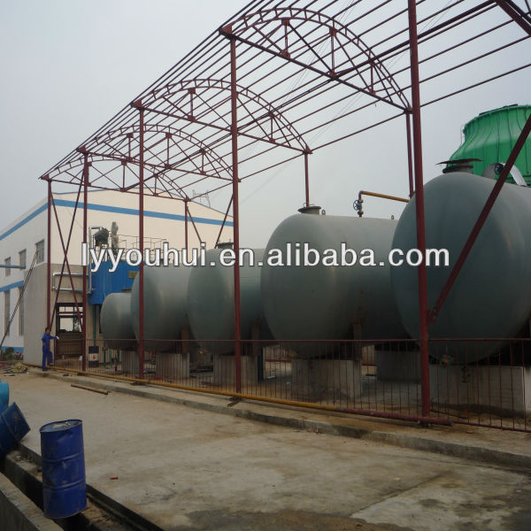 set up the production line plastic waste recycling to oil machine Heating cycle in vitro