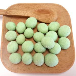 Quality Healthy Low Fat Roasted Coated Wasabi Peanuts Coconut Flavor Without Pigment OEM wholesale