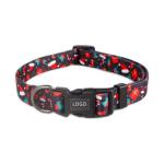 Dog Pet GiftsDog Polyester Christmas Custom Waterproof Pet Collar Adjustable