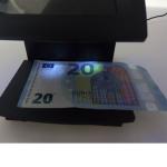 EURO money detector multi currency detector, counterfeit money detector factory