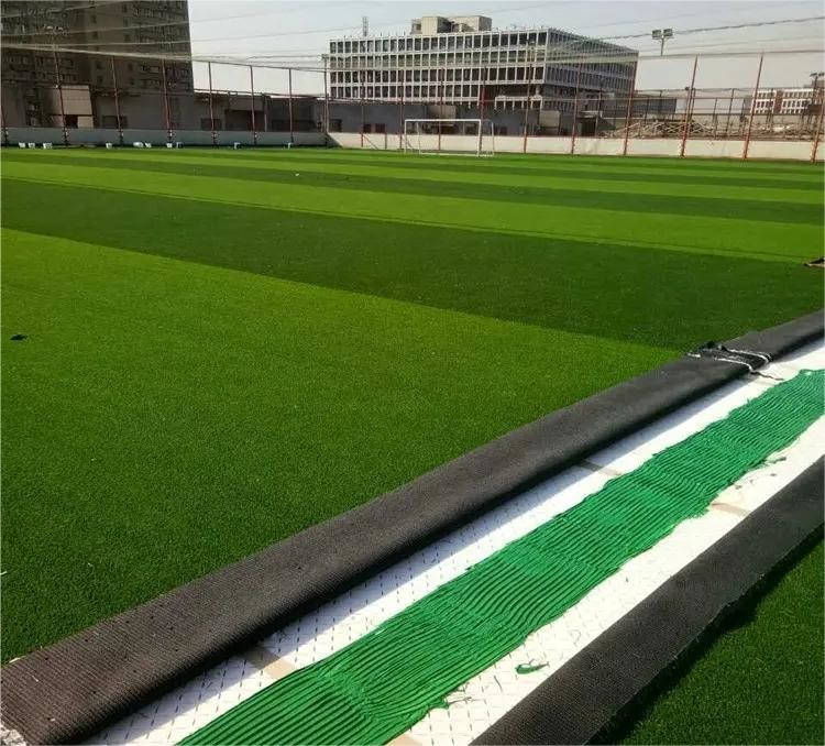Fire Prevention Football Artificial Grass 50mm Synthetic Sports Field Flooring