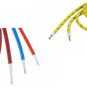Quality FT2 1/1.20mm 16AWG Fiber Glass Braided Wire UL3122 wholesale