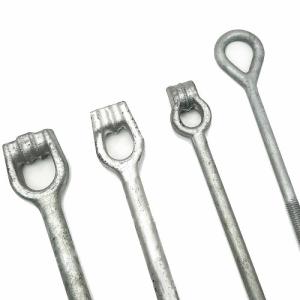 Quality Thimbleye Twineye Tripleye Poleline Guy Anchor Rods wholesale