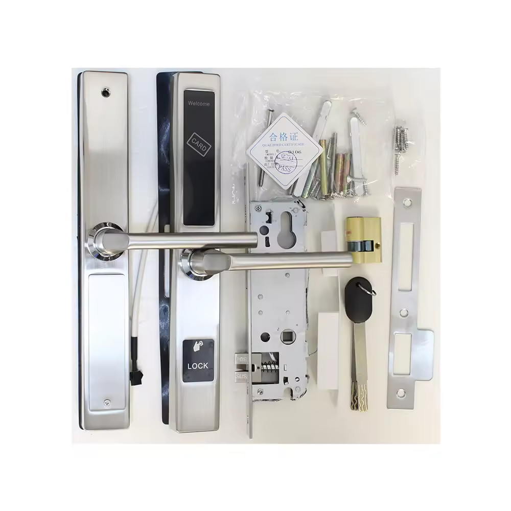 Keyless Hotel Door Lock D106 Hotel Smart Lock System With Hotel Management Software