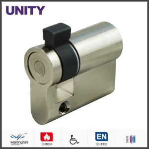 Quality Adjustable Cam Single Mortice Cylinder Brass Material Satin Nickel Key Switch wholesale
