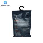 Polyester Bag With Hook 10X6 inch 11X8 inch Christmas Clothing And Underwear Bag