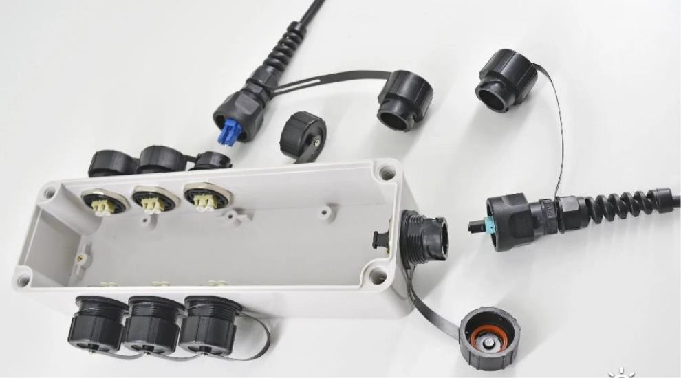 Fiber Optic Cable Connector Waterproof Junction Box