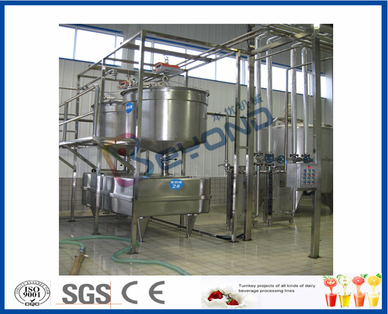 1000 ml / Pouch Industrial Yogurt Making Machine For Yogurt Manufacturing Plant