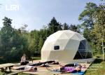 Waterproof Clear PVC Geodesic Dome House Yoga Glamping Home Tents