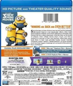 Quality Hot sale bluray boxset Minions new Video Region free wholesale