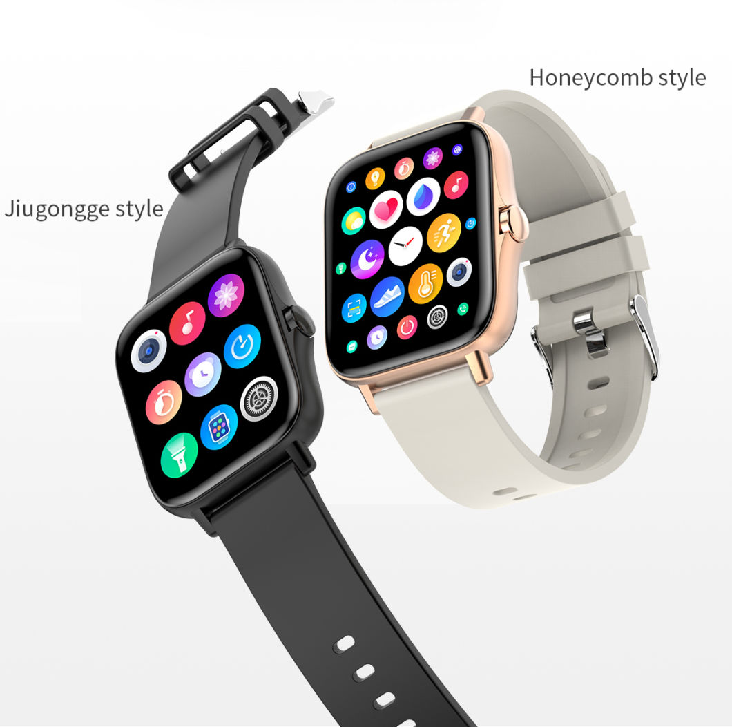 Smart Watch 2022 Bt Phone Call Android Ios T42z Smartwatch Body Temperature Blood Pressure Oxygen Heart Monitor Health Tracker