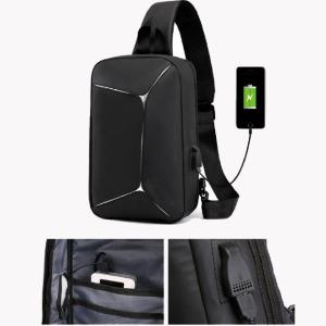 Quality USB Charging Oxford Cloth Reflective Chest Bag wholesale
