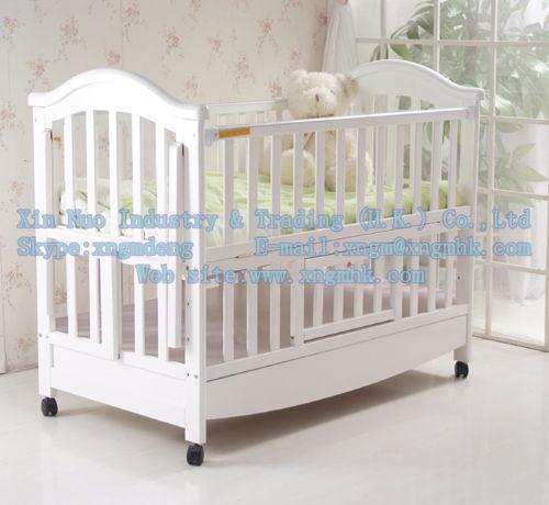Wooden baby bed, wooden bed, wooden children's furniture, children wooden