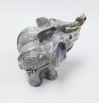 Lovely elephant beautiful enamel small jewelry box drawer handles for gift