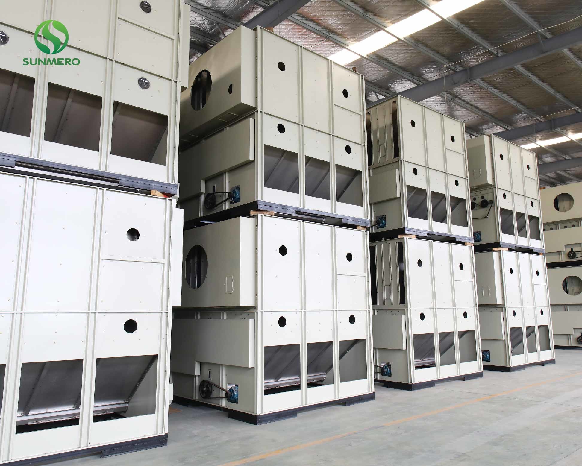 20 Tons Rice Grain Dryer For Paddy Drying Batch Type