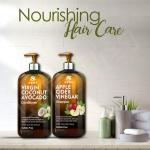 473ML Tea Tree Hair Shampoo Remove Dandruff Coconut Men Hair Care