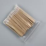 Industrial Micro Pointed Wooden Cotton Swab Cleanroom 1mm Eco Friendly