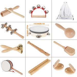Quality Percussion Wooden Musical Toys For Toddler Educational wholesale
