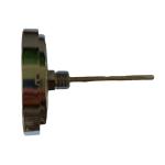 Bimetal Strip 350C 2.5in 60mm Industrial Bimetal Thermometer 1/2 NPT
