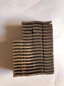 Quality Arc Shaped Neodymium Iron Boron Magnets For Motor / Wind Generator N45 R53*r49*20°*25 wholesale